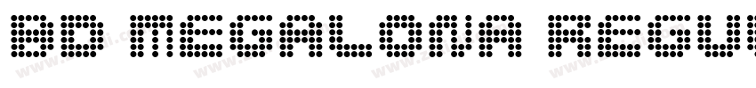 BD Megalona Regular字体转换